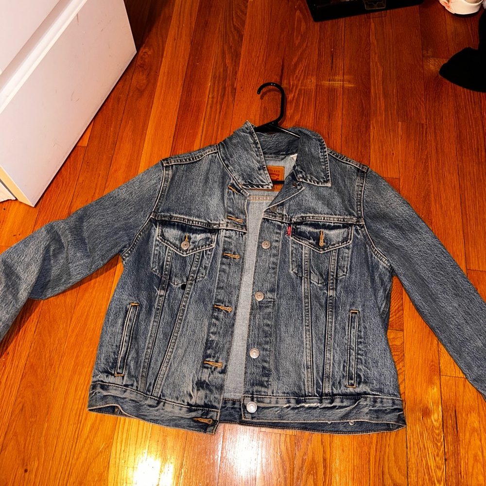 Large vintage jean jacket